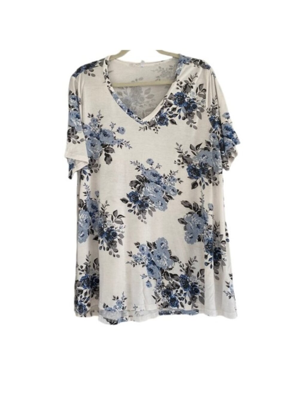 V-Neck All-Over Print Women’s Top